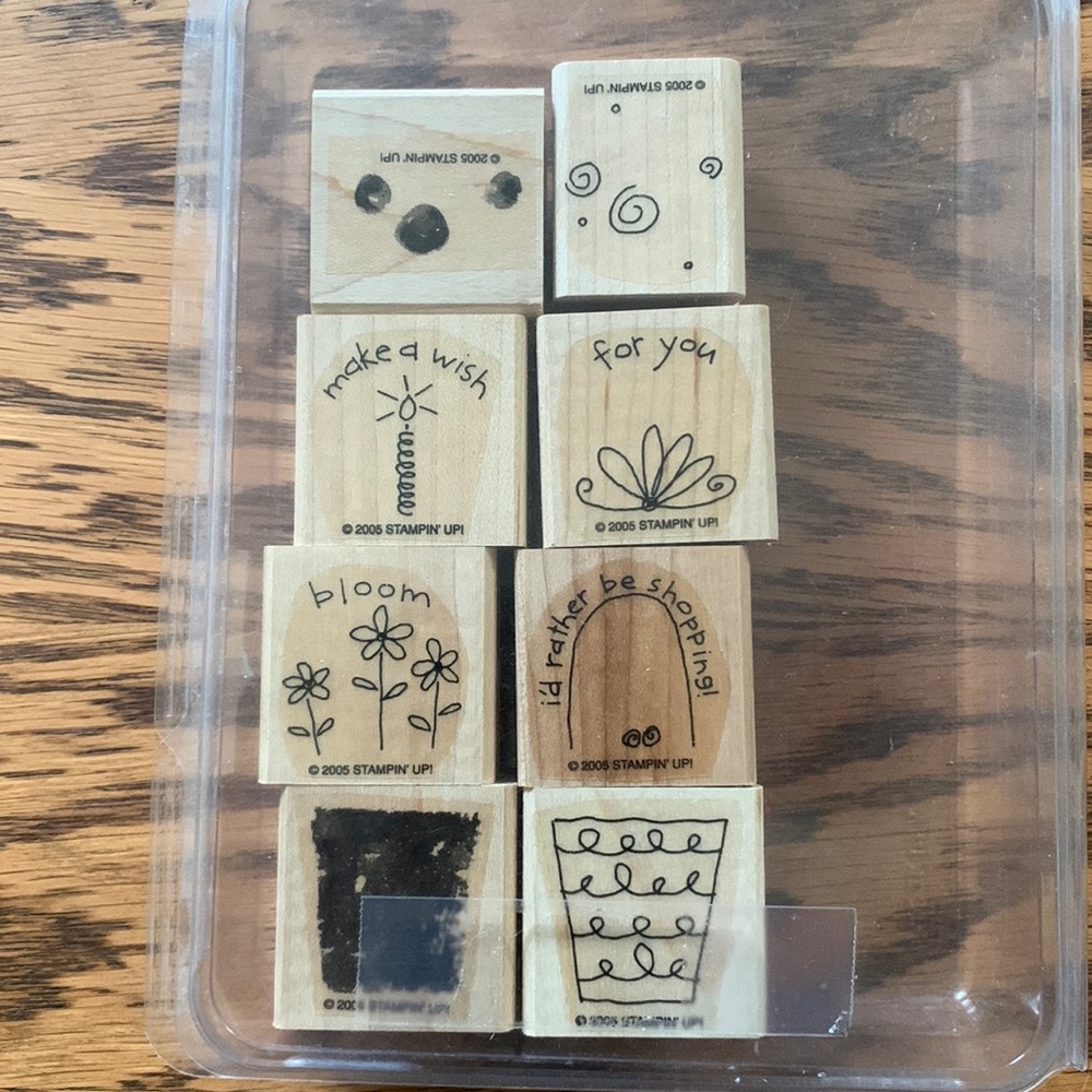 Stampin Up 2-step stamp set